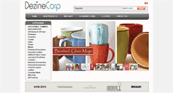Desktop Screenshot of dezinecorp.com